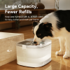 Cheerble Pumpless Dog Water Elfin Fountain, Wireless Pet Fountain Battery Operated, 4L/135 oz D1 Pro Automatic Water Dispenser for Dogs MagDrive™ Tech