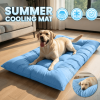 Extra-Large Summer Cooling Mat Dog Sofa Bed | Ultra-Soft, 8 Compartments, Extra-Large Plush Dog Sofa Bed | Super Soft, Thick Polyester Pet Mat with a