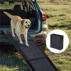 65 Inch X 17.2 Inch Folding Dog Car Ramp, Portable Non Slip Pet Ramp Supports Up to 250 LBS for Medium Large Dogs, Suitable for Truck SUV Indoor Outdo
