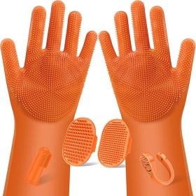 6PCS Pet Grooming Kit for Dogs,Cats and Horses | Dog Washing/Bath Gloves | Dog Bath Brush | Shampoo Brush | Pet Grooming Gloves | Dog Bath Supplies (O