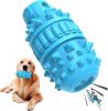PIFFZEDO Dog Toys for Aggressive ,Interactive Natural Rubber Chew & Squeaky Toy for Large Medium ,Dog ,Tough & Durable (Azure,)
