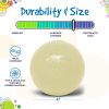 4" Glow-in-the-Dark Dog Ball - Treat Dispenser & Water Toy | USA Made