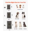Pet Door, Large, with Three Magnetic Flaps and Metal Frame, Strong and Weatherproof Dog Door for Interior and Exterior Doors, Easy to Install, Easy In