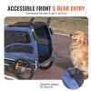Dog Bike Trailer, Supports up to 100 lbs, 2-in-1 Pet Stroller Cart Bicycle Carrier, Easy Folding Cart Frame with Quick Release Wheels, Universal Bicyc
