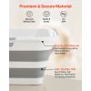 Dog Bathtub, Collapsible Dog Bath Tub, Pet Bathing Grooming Wash Shower Station, Portable Space-saving & Stable Support, Built-In Drainage Hole for Sm