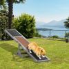Wooden Dog Agility Seesaw for Dog Training Exercise, 71" L x 12" W x 12" H, Gray