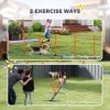 Dog Agility Training Equipment Adjustable Poles for Dog Agility Course with Carry Bag