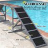 Gray Dog Agility Equipment Ramp for Training Dog Track Exercise Fun Pet Supplies