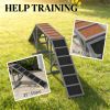 Gray Dog Agility Equipment Ramp for Training Dog Track Exercise Fun Pet Supplies