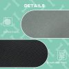 Elevated Dog Bed with Removable Canopy, Outdoor Dog Cot with UV Protection Canopy Shade, 24 inch Pet Bed for Camping, Gray