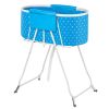 Portable Dog Bathtub, Elevated & Foldable Space-saving Pet Shower Station with Quick Drainage, Bathing Tub for Washing & Grooming Small and Medium Siz