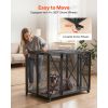 38 Inch Heavy Duty Dog Crate, Max Load 250 lbs, Foldable Indestructible Escape-Proof Dog Kennel Indoor for High Anxiety Small & Medium Breeds, Steel P