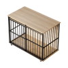Dog crate furniture, large-sized dog crate suitable for medium to large dogs, wooden dog kennel furniture