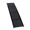 65 Inch X 17.2 Inch Folding Dog Car Ramp, Portable Non Slip Pet Ramp Supports Up to 250 LBS for Medium Large Dogs, Suitable for Truck SUV Indoor Outdo