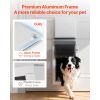 Pet Door, Large, with Three Magnetic Flaps and Metal Frame, Strong and Weatherproof Dog Door for Interior and Exterior Doors, Easy to Install, Easy In