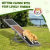 Wooden Dog Agility Seesaw for Dog Training Exercise, 71" L x 12" W x 12" H, Gray