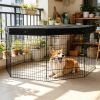 Dog House with Easy to Clean and Space-Saving for Outdoor