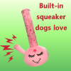 My Name is Harmony Bong, Funny Squeaky Weed Dog Toy, Cute Stuffed Parody Pot Bong, Cool Plush 420 Novelty Gift for Pets, Sized for Puppies & Small, Me