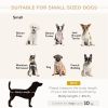 Luxury Dog Bed for Small Dogs, Hidden Storage, Soft Foam Couch, Modern Pet Furniture, Gray