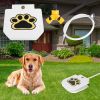 Dog Water Fountain Outdoor Dog Pet Water Dispenser Step-on Activated Sprinkler w/ Interactive Paw Pedal Valve for Drinking Fresh Water