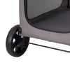 Pet Stroller, 4 Wheels Dog Stroller with Brakes, 160lbs Weight Capacity, Portable Puppy Stroller Carrier with Breathable Mesh Windows & Height-Adjusta