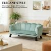 Dog sofa, pet bed, with four wooden legs, structurally stable