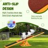 Wooden Dog Agility Seesaw, Training and Exercise Equipment, Weather Resistant, 71" L, Natural