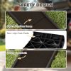 Folding Dog Ramp for Car, 61 Inches Portable Pet Ramp with Non Slip Frosted Surface, Raised Side Rails