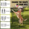 Dog Playpen, 8 Pcs 30"H x 24"W Panels Foldable Metal Pet Exercise Pen, Dog Fence Indoor and Outdoor Pen with Door, 600D Oxford Fabric Bottom Pad, Pet