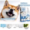 Pet Oral Foam Cleansing Spray 60ml, Daily Teeth Care Foam for Dogs & Cats, Gentle Tartar & Stain Reducing Oral Foam, Fresh Breath Pet Mouth Care Foam