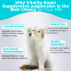 Vitality Boost Supplement Suspension for Dogs and Cats Natural Energy and Health Support Pet Wellness Liquid Formula