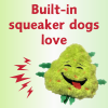 My Name is Bud, Funny Squeaky Weed Dog Toy, Cute Stuffed Parody Pot Nug, Cool Plush 420 Novelty Gift for Pets & Their Owners, Sized for Puppies & Smal
