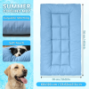 Extra-Large Summer Cooling Mat Dog Sofa Bed | Ultra-Soft, 8 Compartments, Extra-Large Plush Dog Sofa Bed | Super Soft, Thick Polyester Pet Mat with a