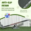 Wooden Dog Agility Seesaw for Dog Training Exercise, 71" L x 12" W x 12" H, Gray
