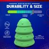 Christmas Tree Dog Toy - Durable Rubber Chew Toy for Large Dogs | USA Made