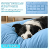 Extra-Large Summer Cooling Mat Dog Sofa Bed | Ultra-Soft, 8 Compartments, Extra-Large Plush Dog Sofa Bed | Super Soft, Thick Polyester Pet Mat with a