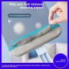 Apart from the brush, it has a comfortable grip, a moderate hardness and softness, and can efficiently grasp the hair. It saves effort and is convenie
