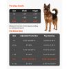 Dog Door for Sliding Glass Door, 91 to 96 in Adjustable Height, Aluminum Alloy Frame with Metal Rotating Hinges, Lock Design, 13 5/8 x 23 5/8 in Flap,