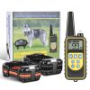 Dog Training Collar with Remote Rechargeable Dog Training Collar IP68 Waterproof with 4 Training Modes 3 Channels for Medium and Small Dogs