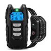 Dog Training Collar; Shock Collar for Dogs with Remote; Rechargeable Dog Shock Collar; 3 Modes Beep Vibration and Shock Waterproof Bark Collar for Sma