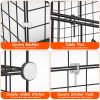 2Tier Cat Cage Playpen Indoor Pet Enclosures Kitten Kennel House Detachable Cat Crate with Climbing Ladder 2 Doors for 1-2 Cats for Ferret Squirrel Sm