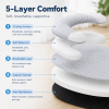 Summer Dog Bed with Raised Edge, Soft Textured Washable Pet Mat with Non-Slip Bottom for Small, Medium Dogs and Cats